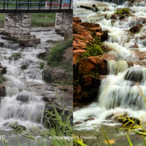 GS Creations seascape photography before and after